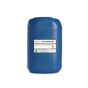 Pembersih sisa-sisa latex yang melekat pada permukaan logam, kayu atau plastik tanpa menggunakan peralatan khusus. Praktis ekonomis.